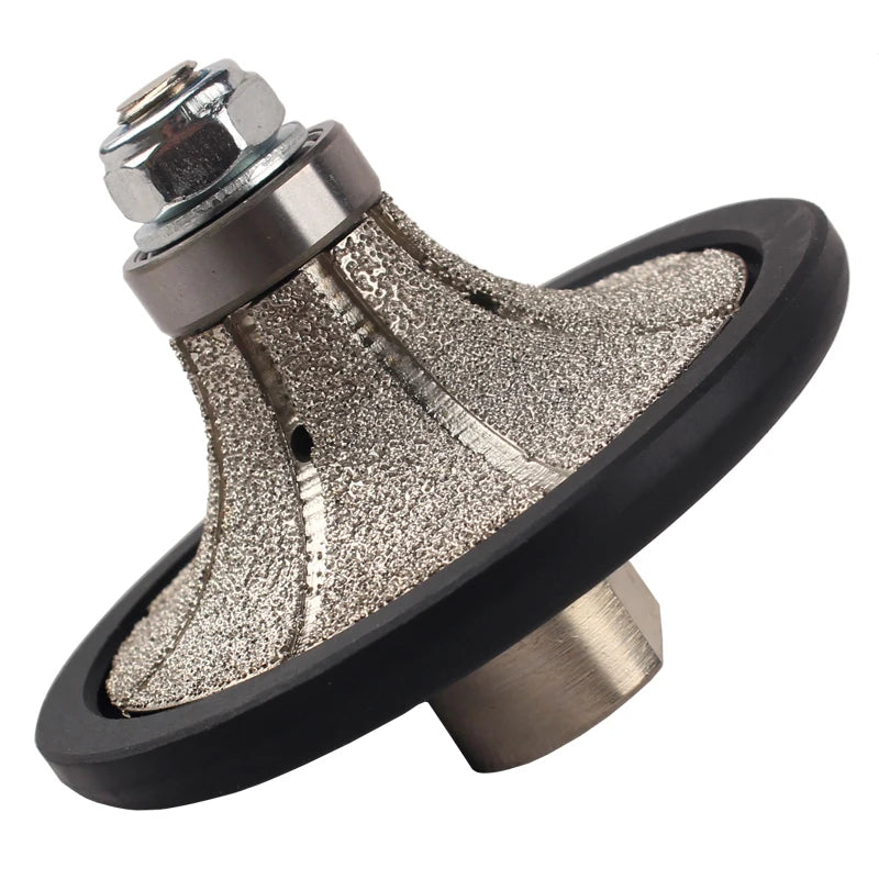 RAIZI 5/10/13/15/20/25/30 mm Demi Bullnose Half Bullnose B Shape Profiling Diamond Profile Grinding Wheel for Granite