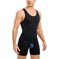 Seamless Sleeveless Men Full Body Shaper Underwear Slimming Compression Bodysuit Shapewear Tummy Control s Para Hombres