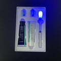 2PCS Blue/Red/white/purple LED Light Therapy Teeth Oral Care Teeth Whitening Kit Toothbrush and Whitening Toothpaste Kit