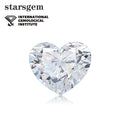 Staersge 1~3CT DEF VS VVS Beautiful Fancy Wholesale Hpht Cvd International IGI Certificate Heart Cut Lab Diamond