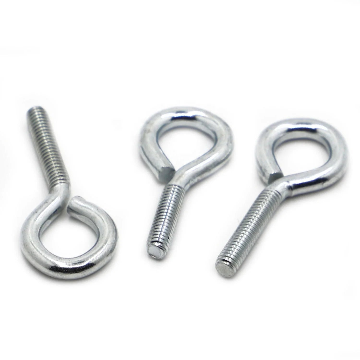 Zinc Plated Carbon Steel Sheep Eye Screws Closed Hook Ring Screw Lifting Ring M3 M4 M5 M6 M8 M10 Din Sheep Horn Eye Bolt