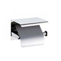 304 Stainless Steel Wall Mount Toilet Paper Holder: Single/Double Roll Optional Anti-rusty & Durable for Bathroom