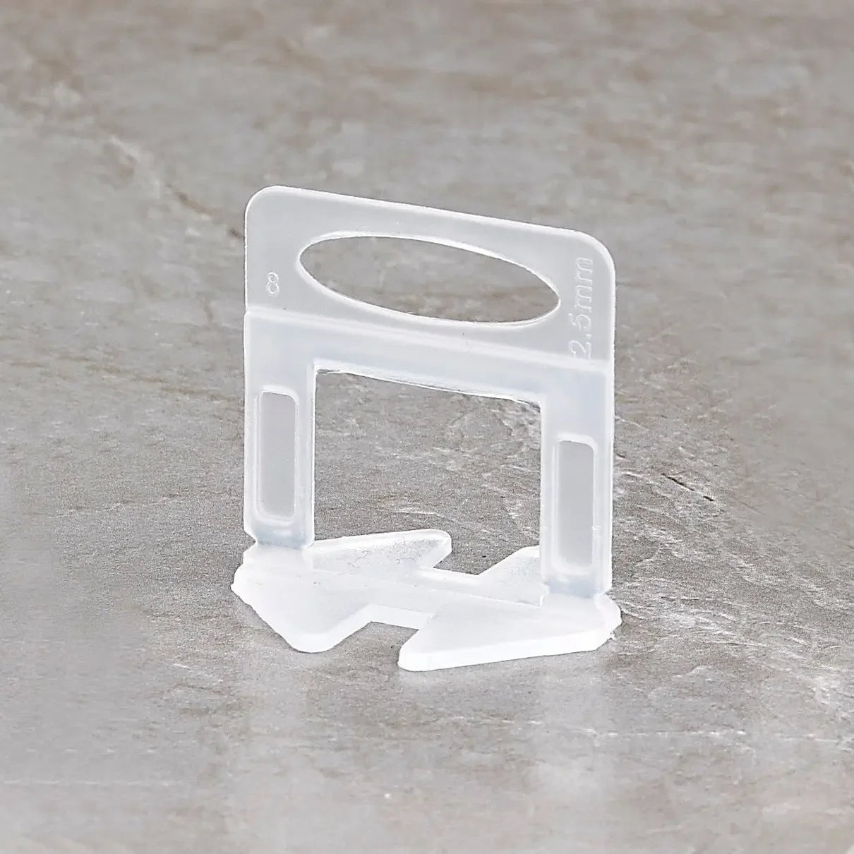 2.0mm 3/32" Tiles Plastic Spacers Tile Installation Tools Tile Leveling System Clips with 100pcs Per Bag