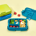 Kids Lunch Box Leak-proof With 5 Compartments Food Storage Container Plastic Bento Box