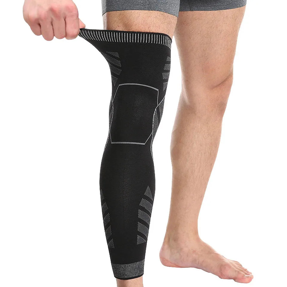 Factory Price Compression Sports Leg Sleeves Basketball Running Long Leg Sleeve 7060