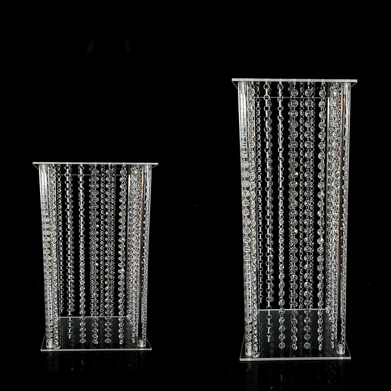 European-style Wedding Decoration Crystal Acrylic Luyens Stage Decoration Wedding Catwalk Decoration