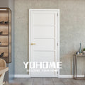 American Hdf Mdf Interior Doors High Quality Bedroom Interior Doors White Wood Panel Scratch Proof Interior Doors