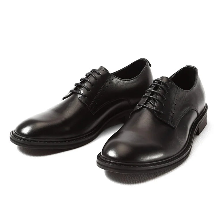 Custom Business Office Men's Casual Style Leather Oxford Dress Shoes for Men New Styles