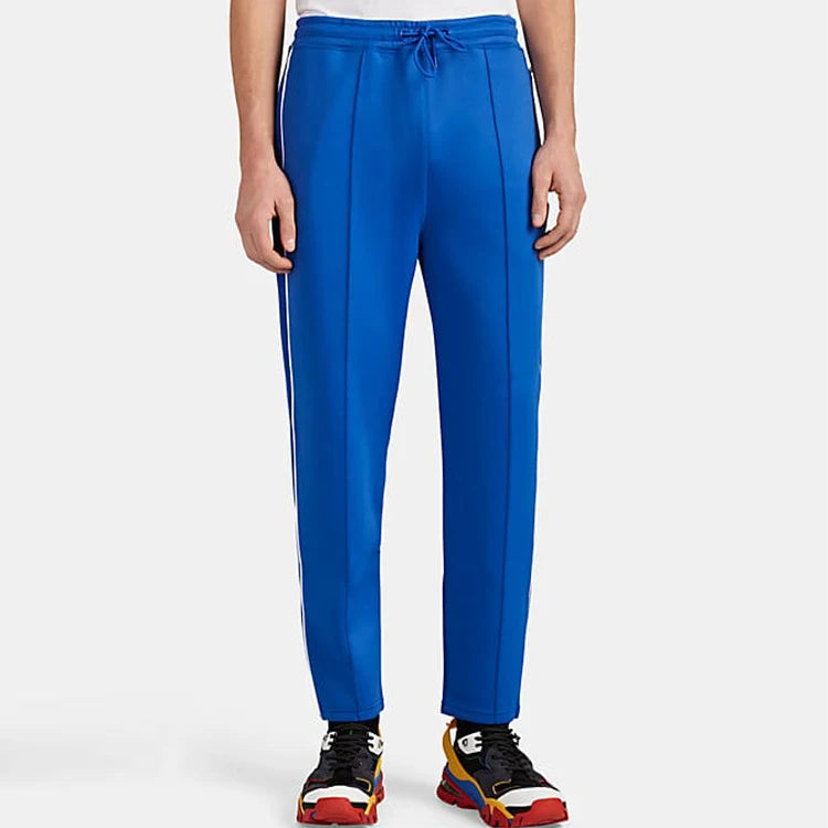 Oem French Terry Sweat Pants Mens Loose Cotton Custom Lightweight Joggers Printed Stacked Track Pant for Men