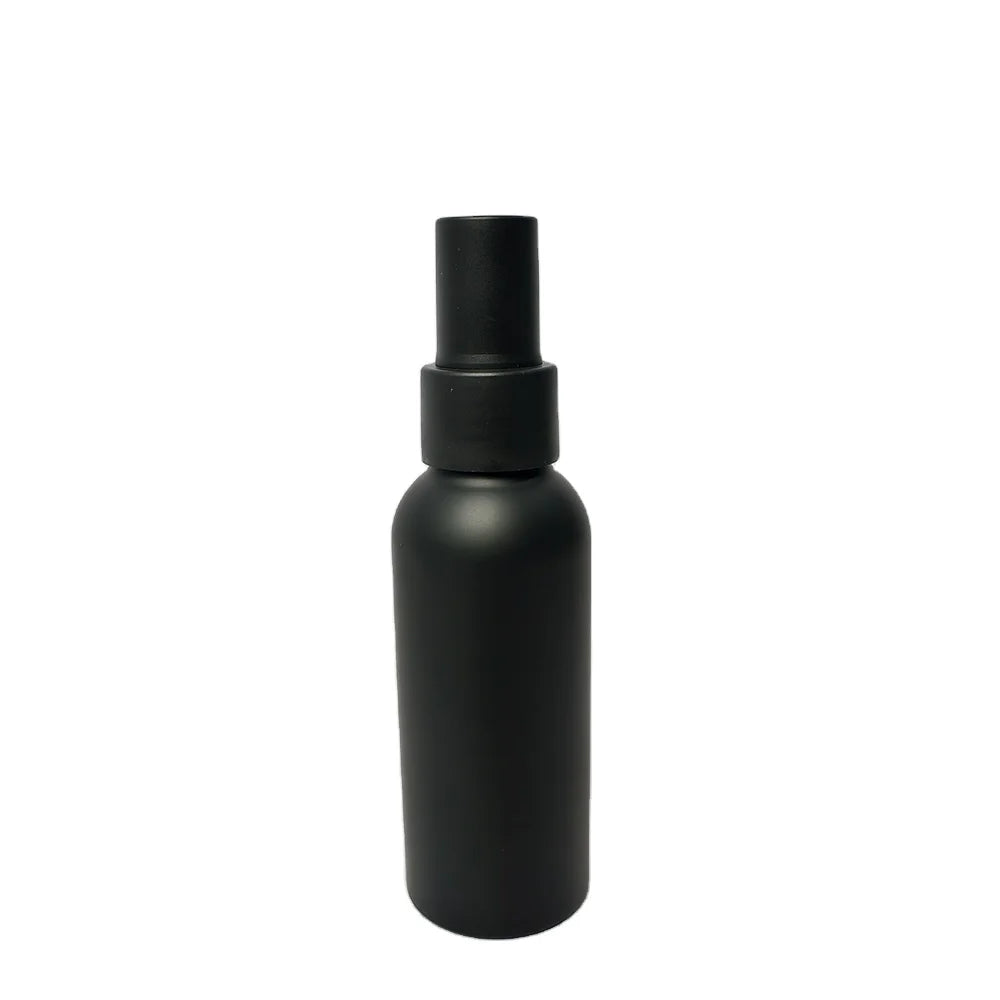 100ml Matte Black Spray Cosmetic Essential Oil Aluminum Bottle