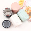 New 250ML Lunch Box Food Container Stainless Steel Bento Box Creative Mini Portable Leakproof Thermos Food Soup Bottle for Kids