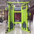XC-887 Smith Machine Dual Pulley Trainer 2x80kg Weight Stack Multi-Functional Fitness Workout for Strength Training
