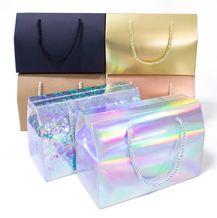 Customized Clothing Gift Packaging Carton pink Portable Underwear Packaging Carton