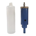 Long Service Life 105mm Black Oxide Diamond Core Drilling Bit Vacuum Brazed Shank 5/8"-11 Connection for Granite Hand Drill