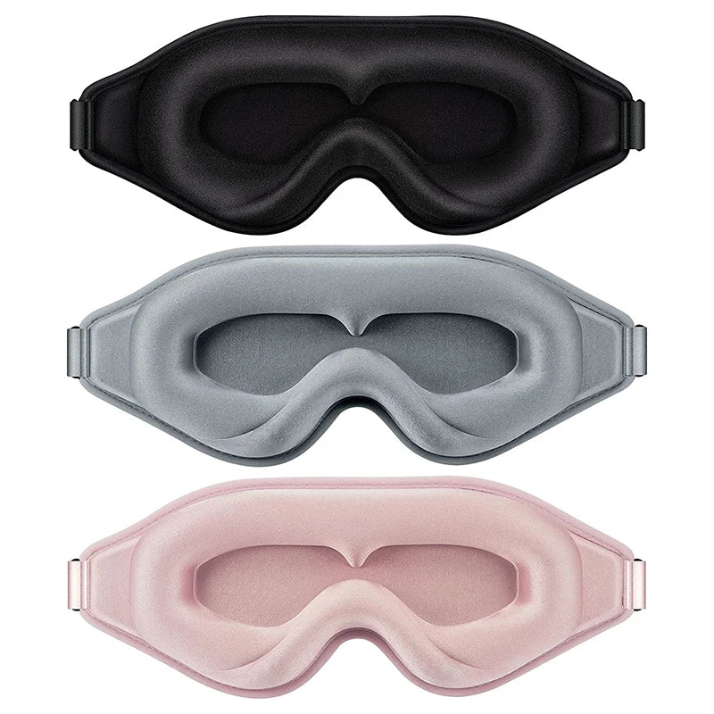 New Arrival  No Pressure 99% 3D Memory Foam Contoured Women Eyelash Extension Eye Mask