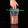 Custom Frosted Stand up Pouch Moisture-Proof PET Food and Beverage Packaging Low MOQ for Juice Packaging