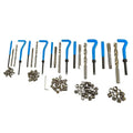 131pcs Customizable 304 Stainless Steel Repair Thread Insert Kit ISO9001 Certified M5-M12 Car Tool Set with 1 Year Warranty OEM