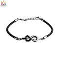 Handmade Braided Stainless Steel Fine Jewelry Bracelets Name Can Be Engraved Custom Bracelets Bangles Man Women Gift