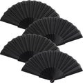 Wholesale Custom Style 13 Inch Large Seagrass Folding Hand Fan Bamboo Decorative for Wedding