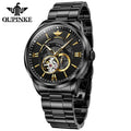 OUPINKE 3190 Luxury Factory Hot Selling OEM Watch Japanese Miyota Automatic Mechanic Stainless Steel Luxury  Men Wrist Watch