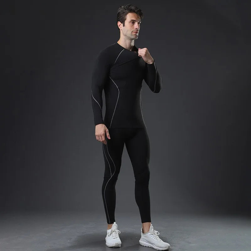 Running Fitness Clothing Sportswear Shirts Set Gym Hoodies Sports Wear Plus Size T-shirts Jackets Men's Suits Workout Clothing