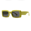 Sparloo 10232 Free Sample Rectangle Green Sunglasses