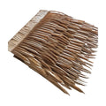 Factory-Designed Traditional Synthetic Plastic Roof Tiles for Hotel Use-Korean PVC Artificial Thatch Roll African Palapa Sedum