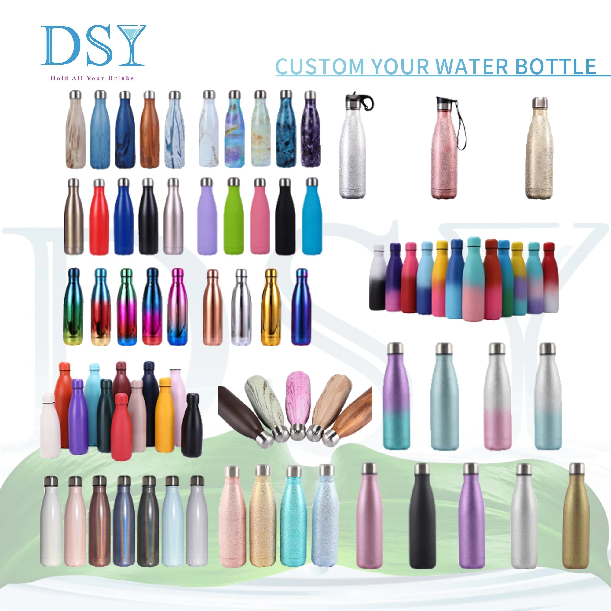 Gym Sport Style 500ml Rubber Painting Finished Drinking Bottle Stainless Steel Custom Shaped Water Bottles