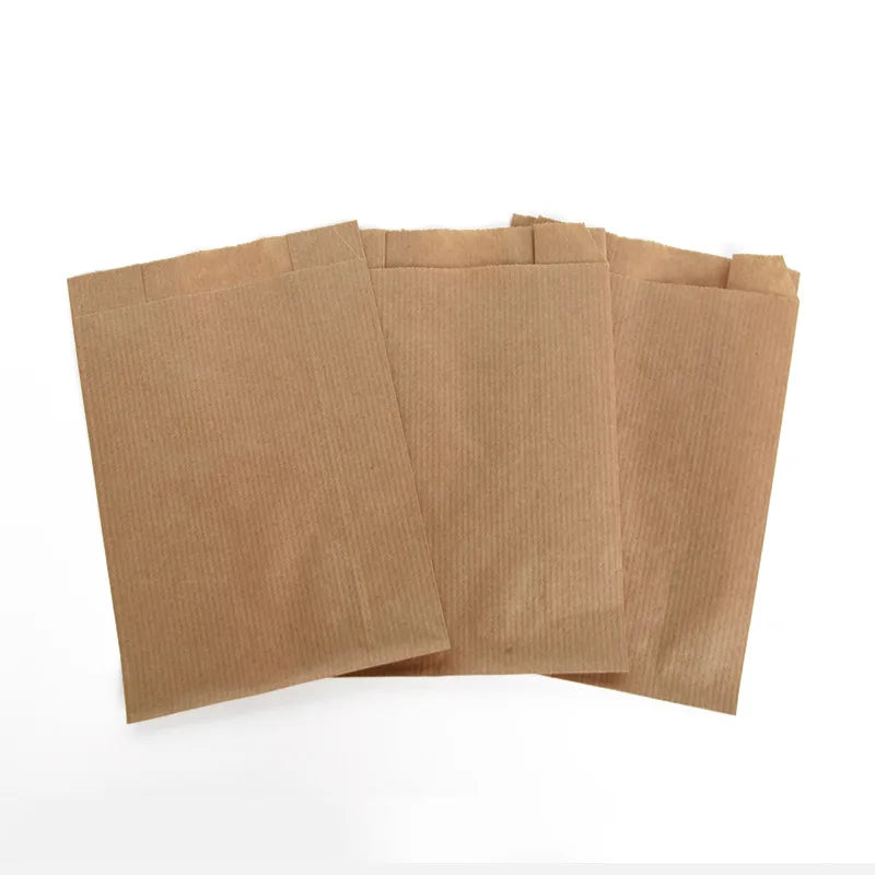 Wholesale Disposable Customized Food Snacks Chicken Leg Packing French Fries Burger Doggy Bag Drizzled Film Oil Proof Paper Bag