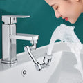 Universal 1080 Robotic Arm Swivel Faucet Aerator Brass Sink Faucet Attachment with 2 Modes for Kitchen Bath Faucet