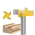 ALLUSE TS-6X Yellow 4-Flute T-Slot Cutter Nano-Carbide Anti-Chip Edge CNC Joinery Aluminum Jigs 50+ OEM Profiles Global Supply
