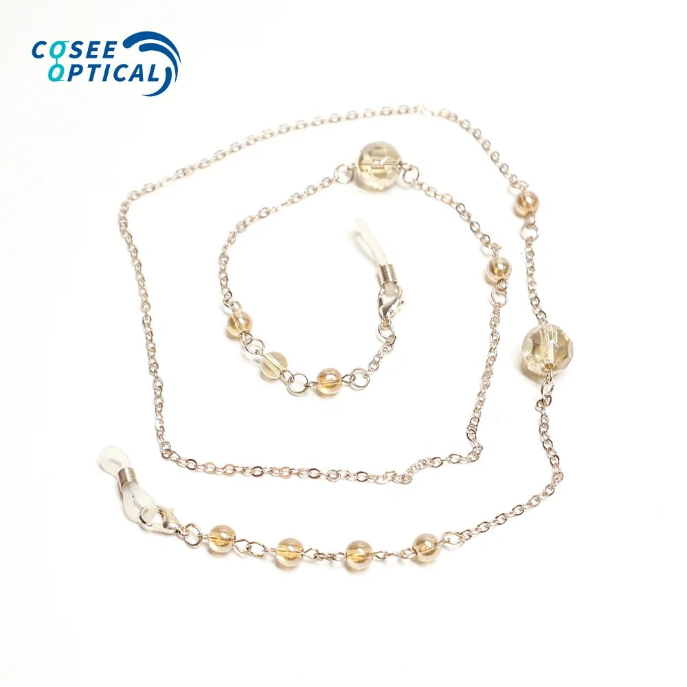 Beaded Sunglasses Chain Luxury Glasses Cord Retainer Eyewear Accessories