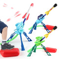 Stamped High-Speed Rocket Artillery Toy for Kids LED Outdoor Sport Dinosaur Launcher Activity Toy for Children