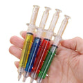 Caregiver Role-Playing Plastic Animal Logo Ballpoint Pen Promotional Needle Barrel Needle Tube Injection Pen