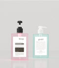 280ml Cute pink Makeup Pump Plastic Bottle with clear Lid