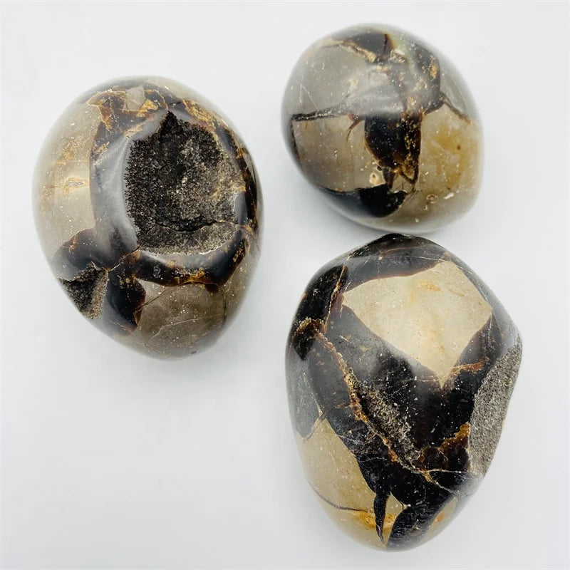 Wholesale Natural Quartz Septarium Crystals Healing Septarian Eggs Crystal Geode