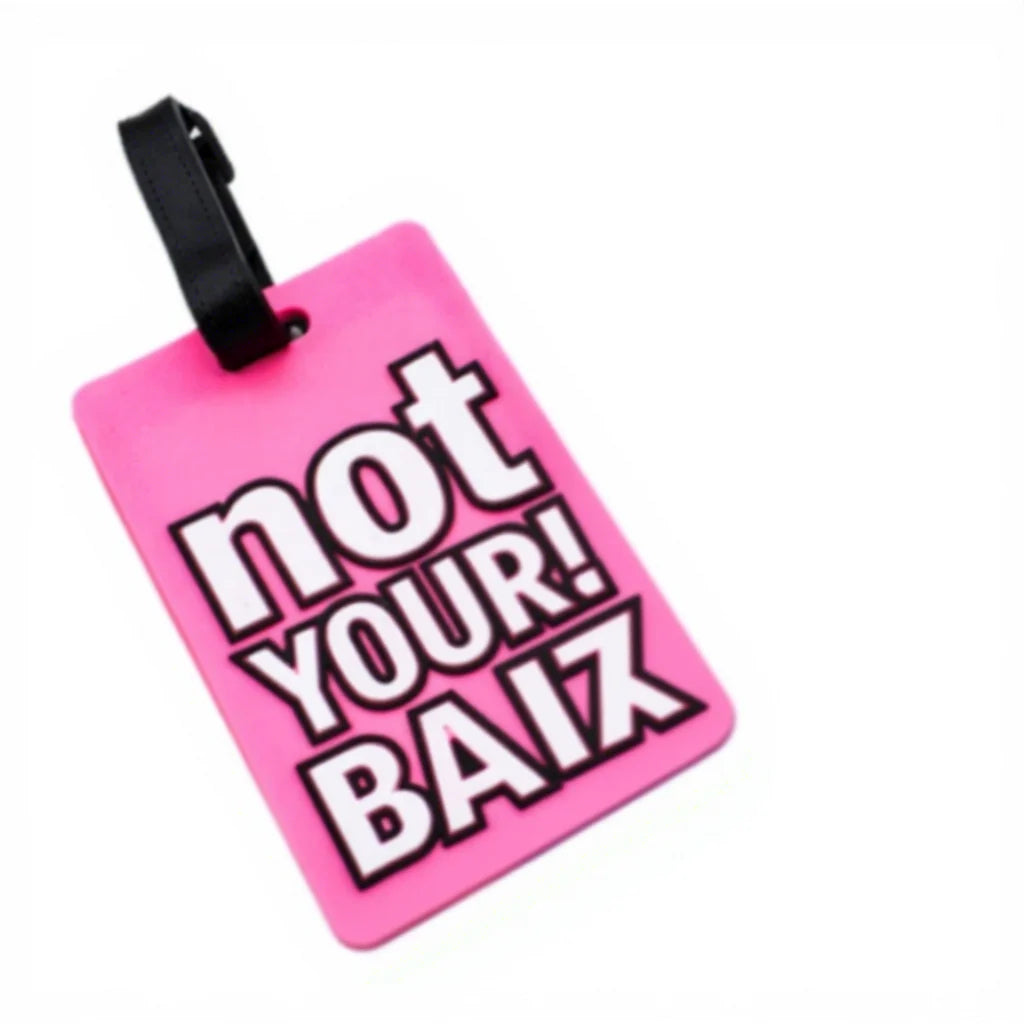Wholesale Travel Luggage Tag Silicone and Baggage Identification Labels ID Silicone Tag for Bag Suitcase Name