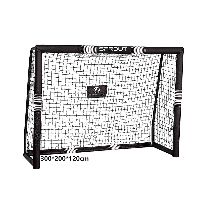 Oem Portable Supplier Outdoor Indoor Football goal Steel Full Size Football Net Portable Cheap Soccer goal