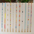 Colorful Face Masking Chain Necklace Holder Eyeglasses Strap Beaded Glasses Chain for Sunglasses Hanging Chain