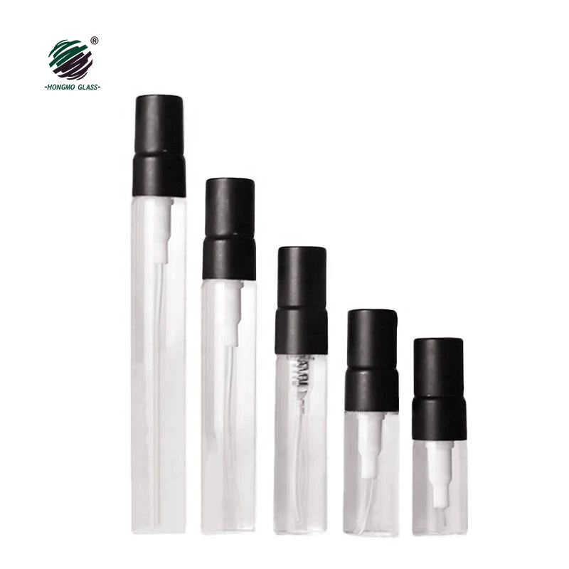 In Stock 2ml 3ml 5ml 8ml 10ml Tube Sample Bottles Pocket Vial Glass Perfume Tester Bottle