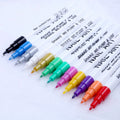 TSZS Custom Private Label DIY Nail Art Pen Non-Toxic Nail Polish with Bristle Brush 12 Colors for Nail Graffiti