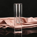 2026 Crystal Modern Decorative Handmade Wedding Table Decoration Transparent Crystal Glass Flower Vase