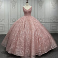 Jancember 8333 Luxury Pink Sleeveless Bridal Wedding Prom Evening Gowns Dresses