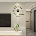 Creative Ins Wood Wall Clock Silent Wall Clock Home Decor Luxury for Living Room