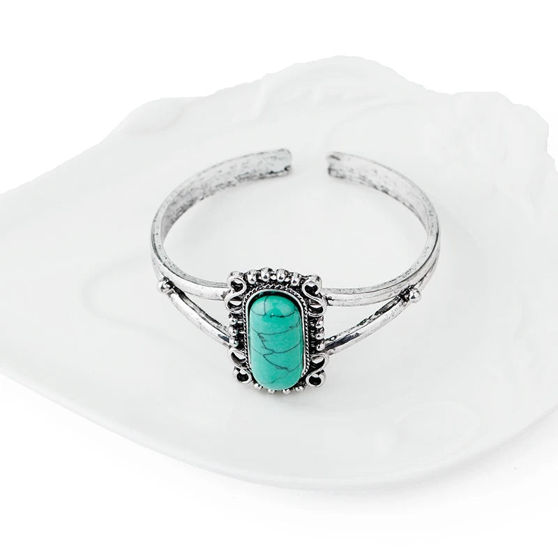 Wholesale Movie Accessories Twilight/ Bella Same Natural Turquoise Bracelet Fashion Vintage Bracelets Women