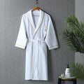 Wholesale Factory Bathrobe Custom Logo Hotel Bed Linen Unisex Solid  Hotel Robe Terry Bathrobe Cotton