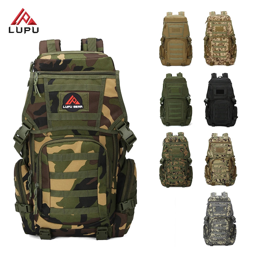 LUPU Factory Price Camouflage Tactical Backpack Camping Trekking Backpack Waterproof Backpack