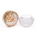 30g 50g High-grade Crystal Glass Cream Jar Luxury Transparent Empty Cream Jar
