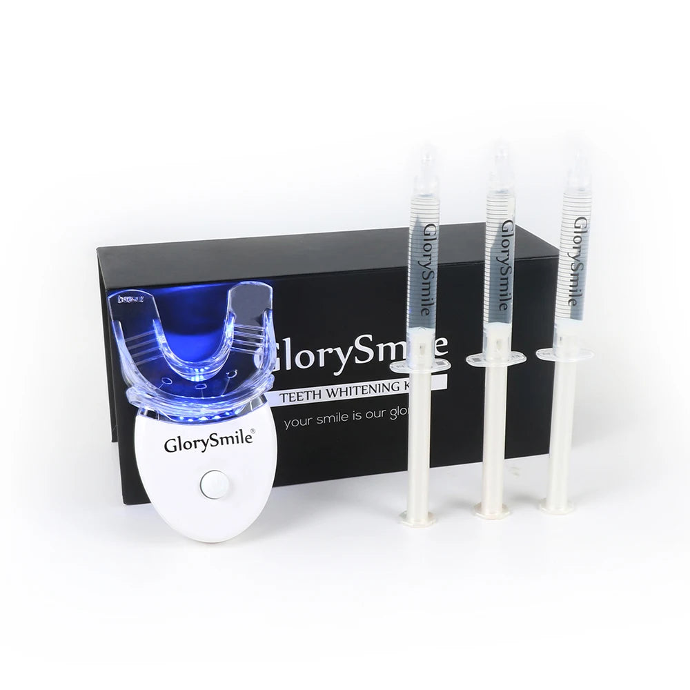OEM Teeth Whitening Kits Home Used Rechargeable Mini 5 Led Cold Blue Light Teeth Whitening Kit