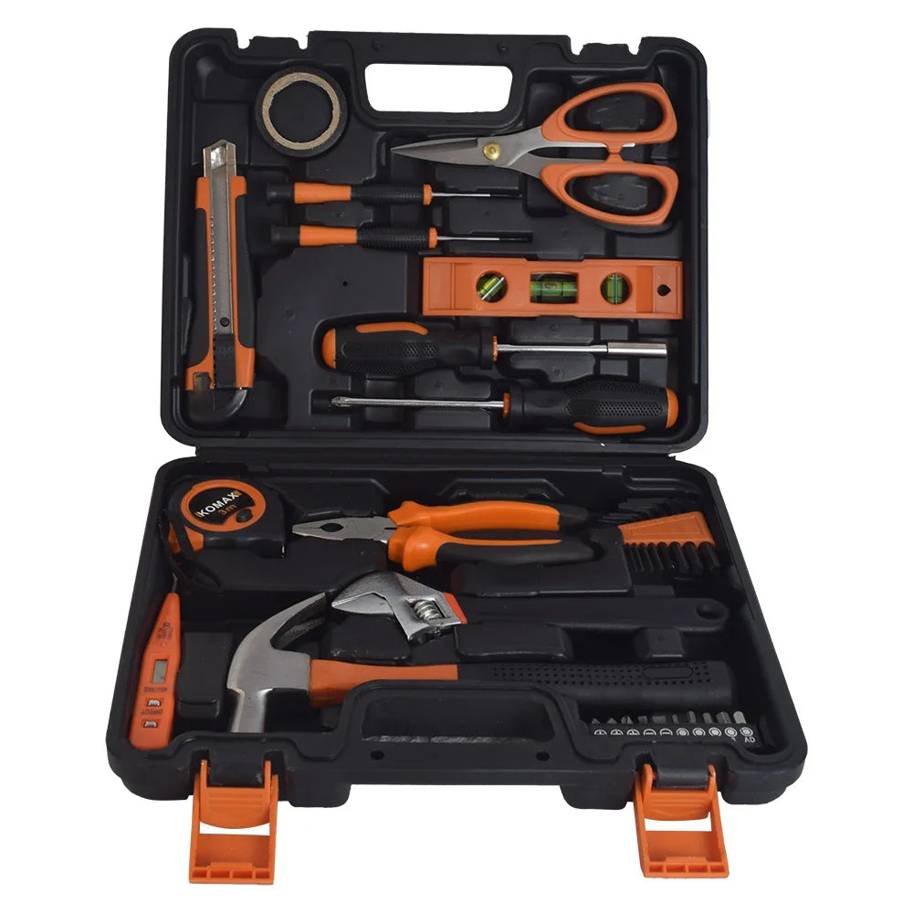 Easy to Carry 31-Piece Professional Hardware Repair Tools Set Home Combination Toolbox
